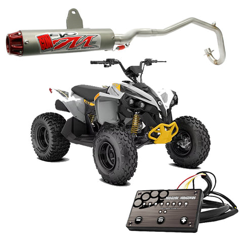 Can Am Renegade 110 Performance Parts Exhaust and Fuel Tuner