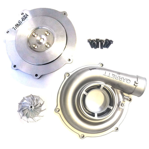 EightySixd Ford 6.0L 59mm Turbo Upgrade - Stage 0.5 - 11 Blade Billet Wheel