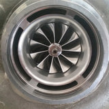 Billet Compressor Wheel 11 Blade Extended Tip Installed