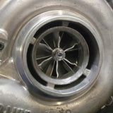 Billet Compressor Wheel 6x6 Blade Installed