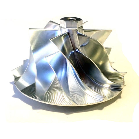 EightySixd Ford 6.0L 64mm Billet Compressor Wheel 6x6 Blade Extended Tip